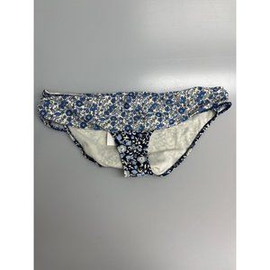 NWT Jessica‎ Simpson Periwinkle Patched Up Rollover Bikini Bottoms